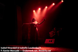Concert d'Isabel Vinardell & Isabelle Laudenbach a El Molino (Barcelona) 
